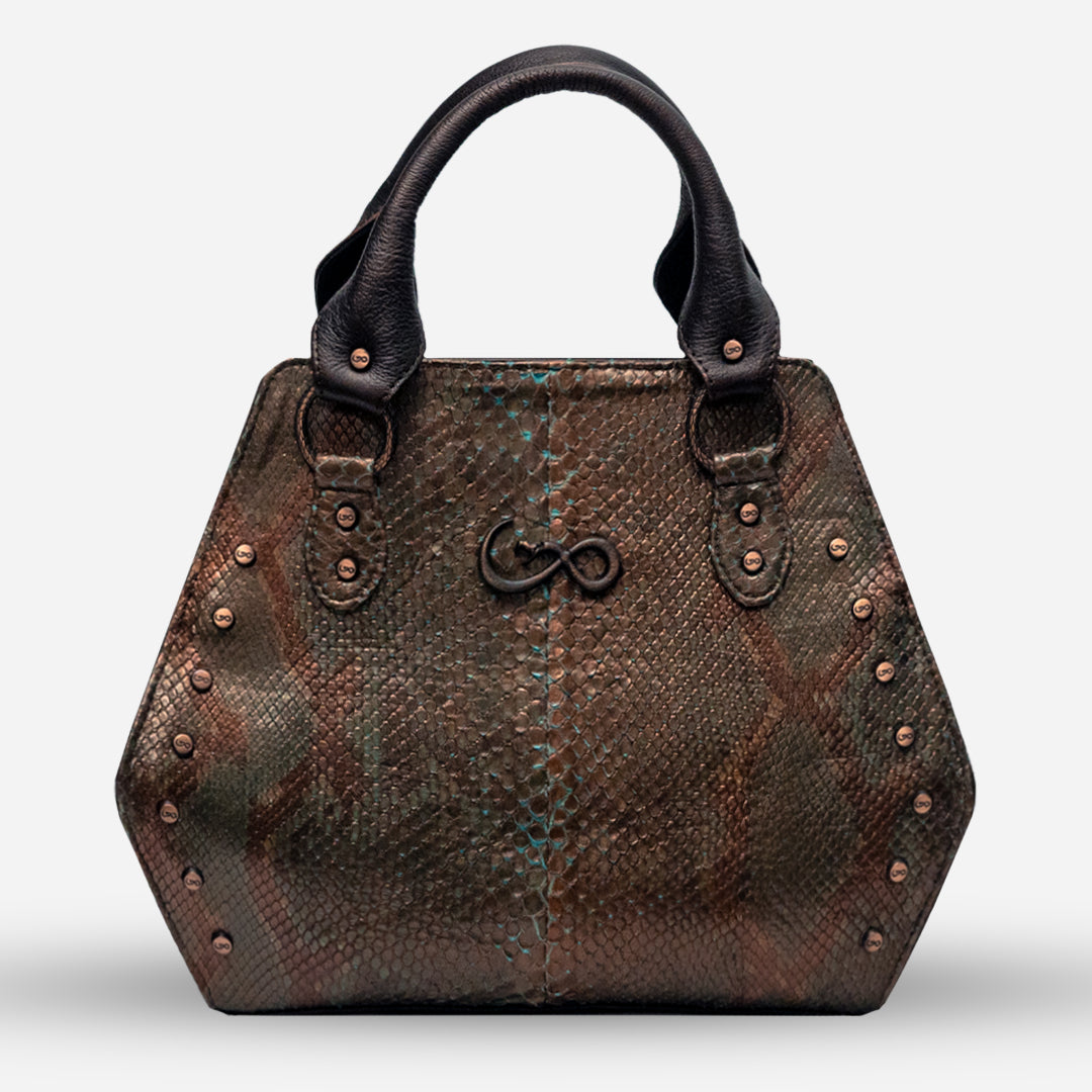 Bolso "Eleanor" - Patina Python