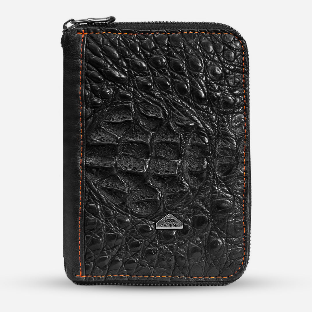 Funda Pasaporte Familiar "Il Protettore" Billionaire Croc Black