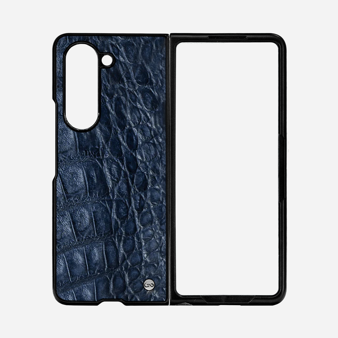 ZFOLD5  - Billionaire Croc Navy Blue