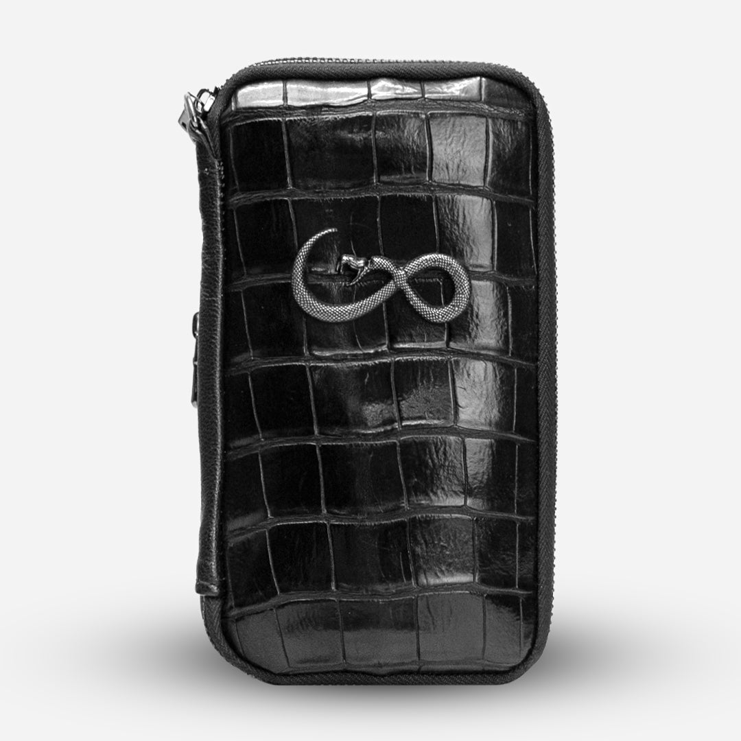 Bolso para Celular - Aike - Apex Croc Black