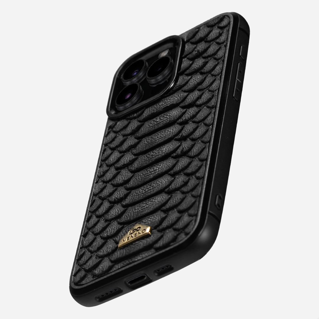 Funda iPhone 13 Pro Illuminati Python Black