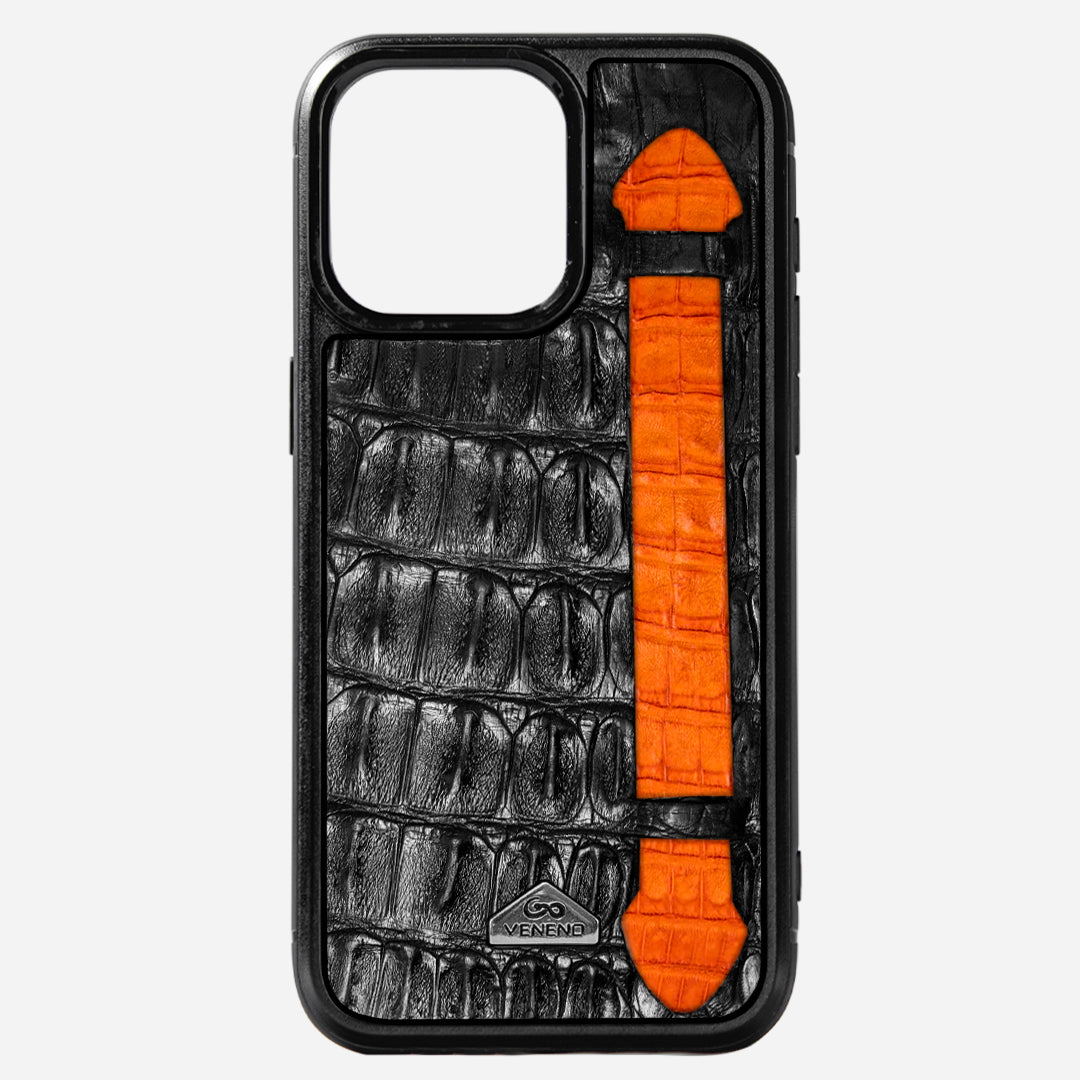 Funda iPhone 15 Pro Max - StrapX Tangerine Noir