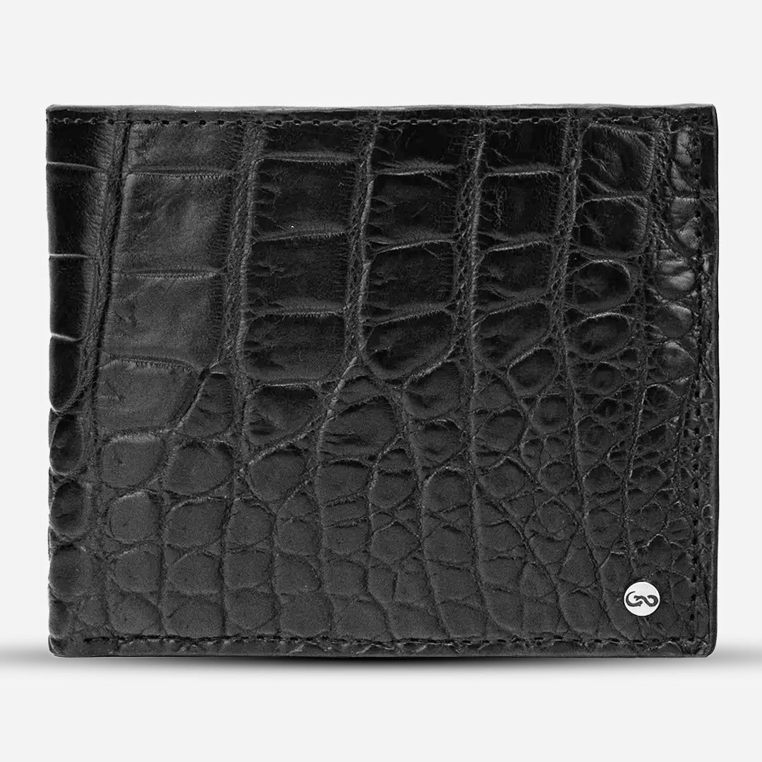 Cartera Grande "The Ambassador" - Billionaire Croc Black