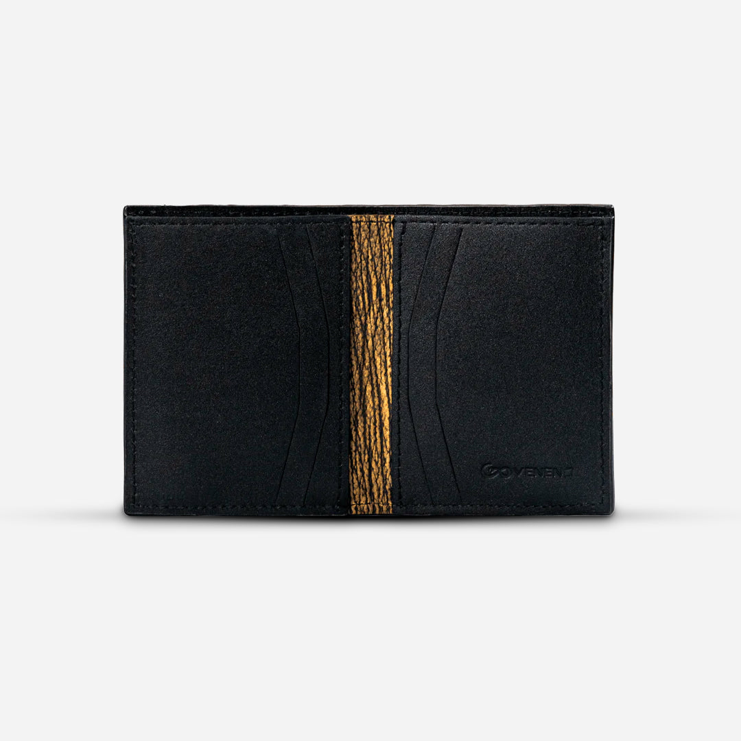 Cartera Compacta "The TIE"  Oak