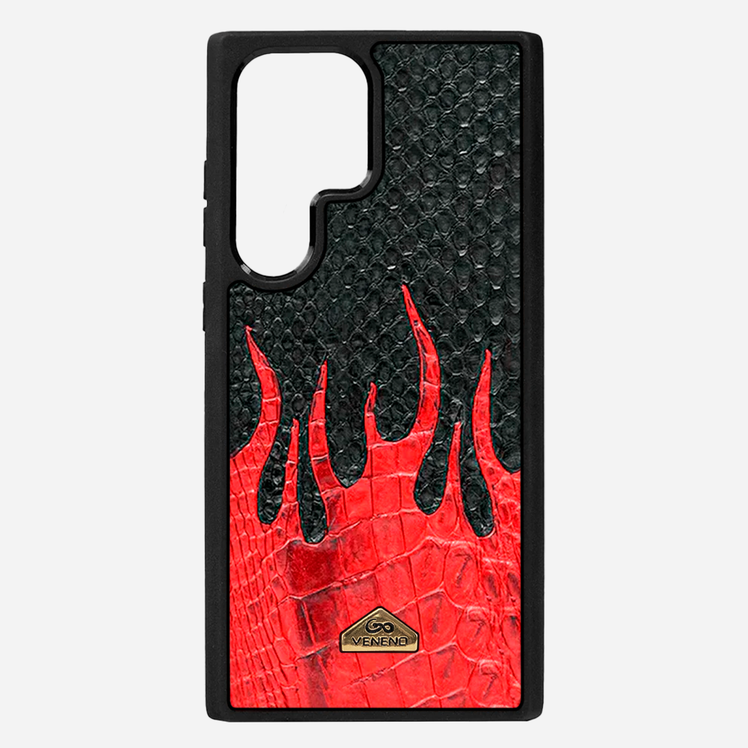 Funda S23 Ultra Illuminati Dante Red