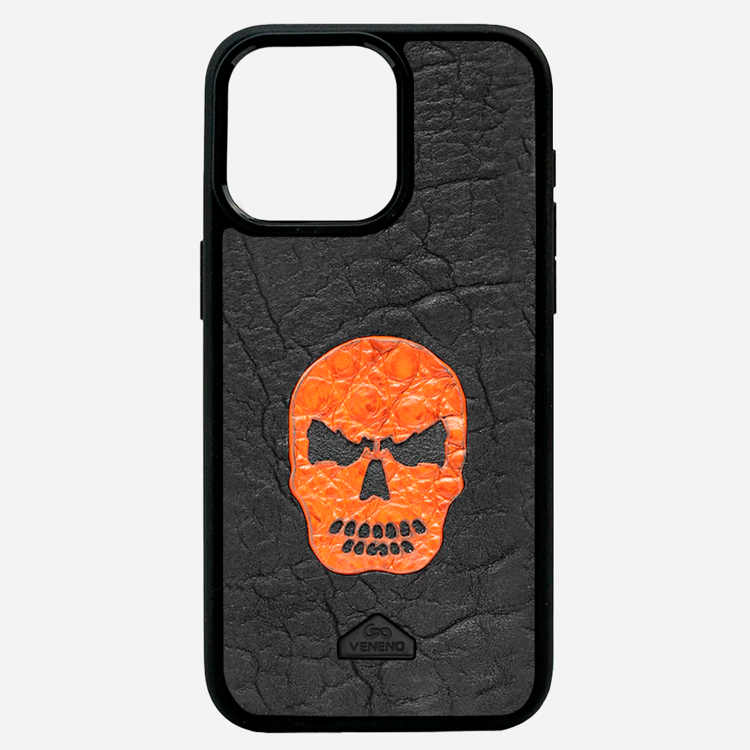 Funda iPhone 14 Pro Max Illuminati Kranium Orange