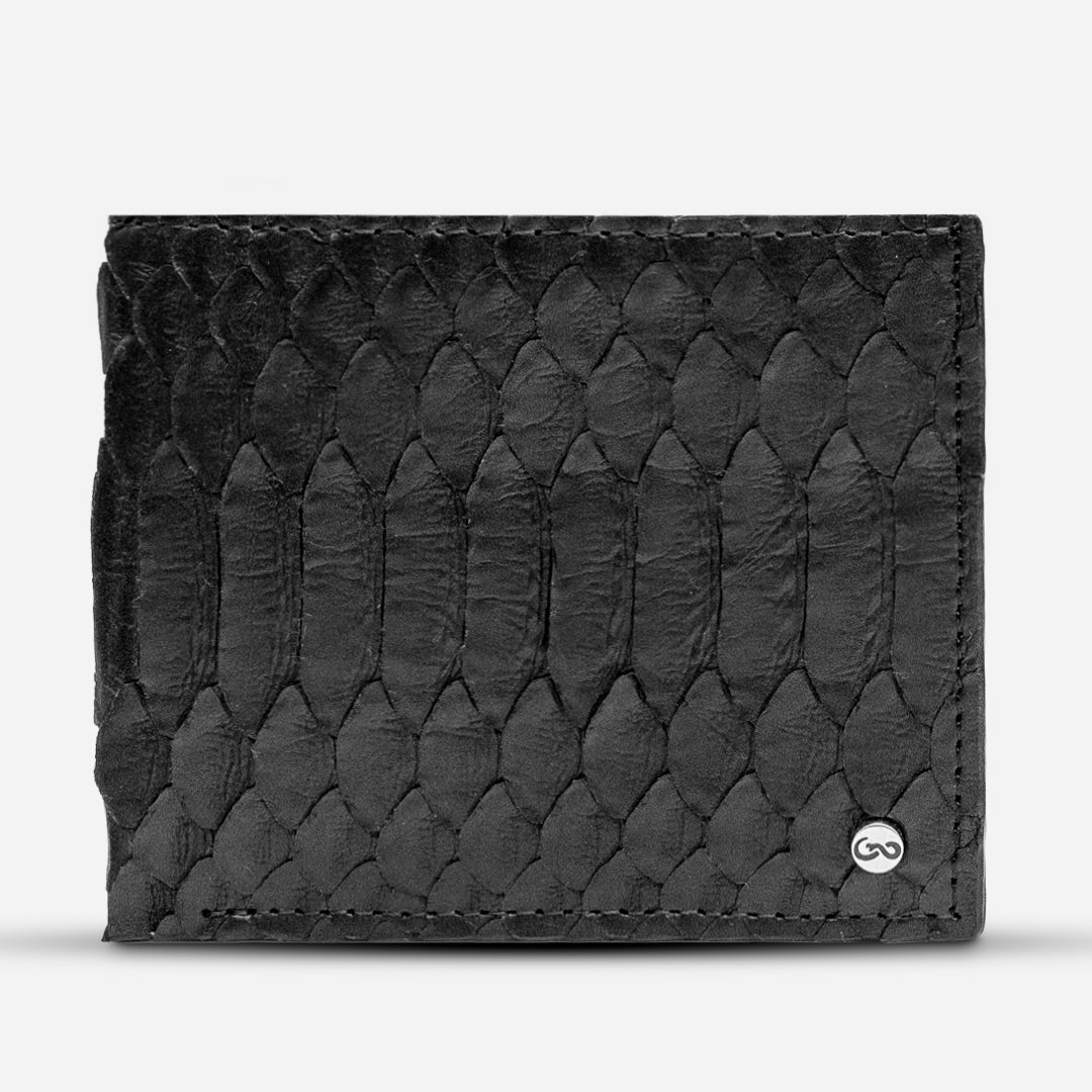 Cartera "The Grid" Python Black