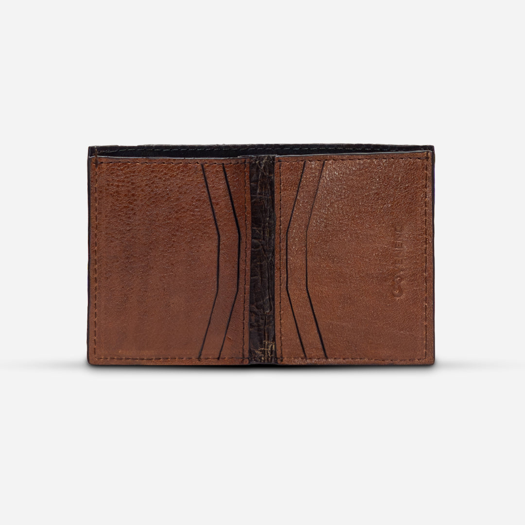 Cartera Compacta "The TIE" Dark Oak