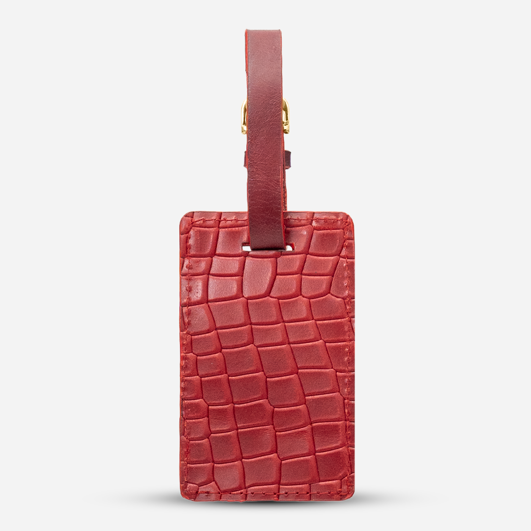 Bag Tag - Faux Rouge