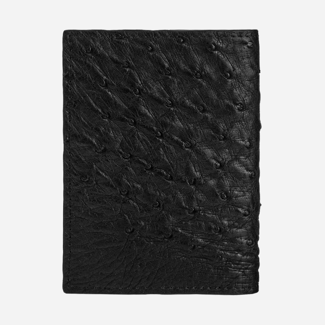 Funda Pasaporte "Il commendatore" Ostrich Deep Down