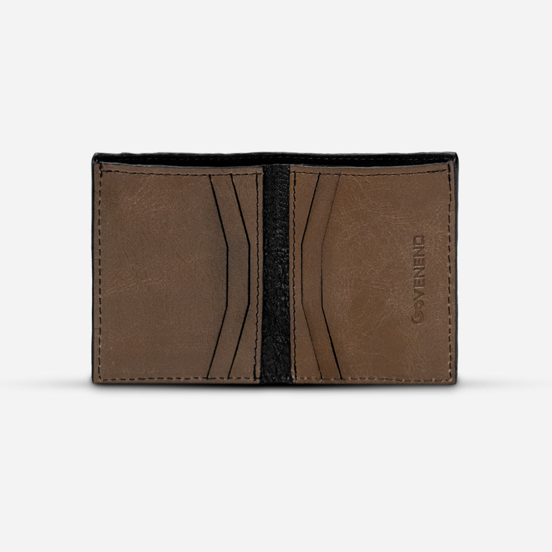 Cartera Compacta "The TIE" Deep Brew