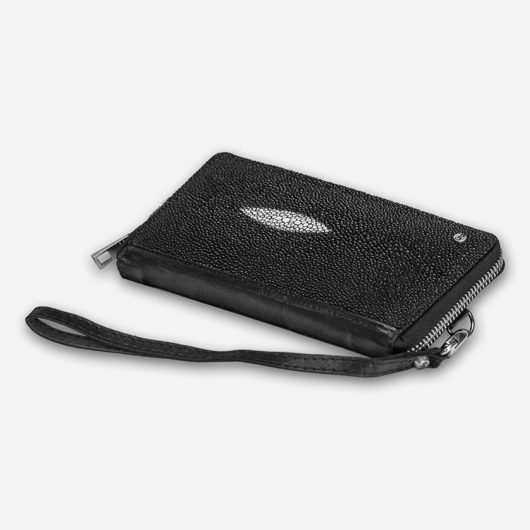 Cartera Larga "The Glam" Stingray Black