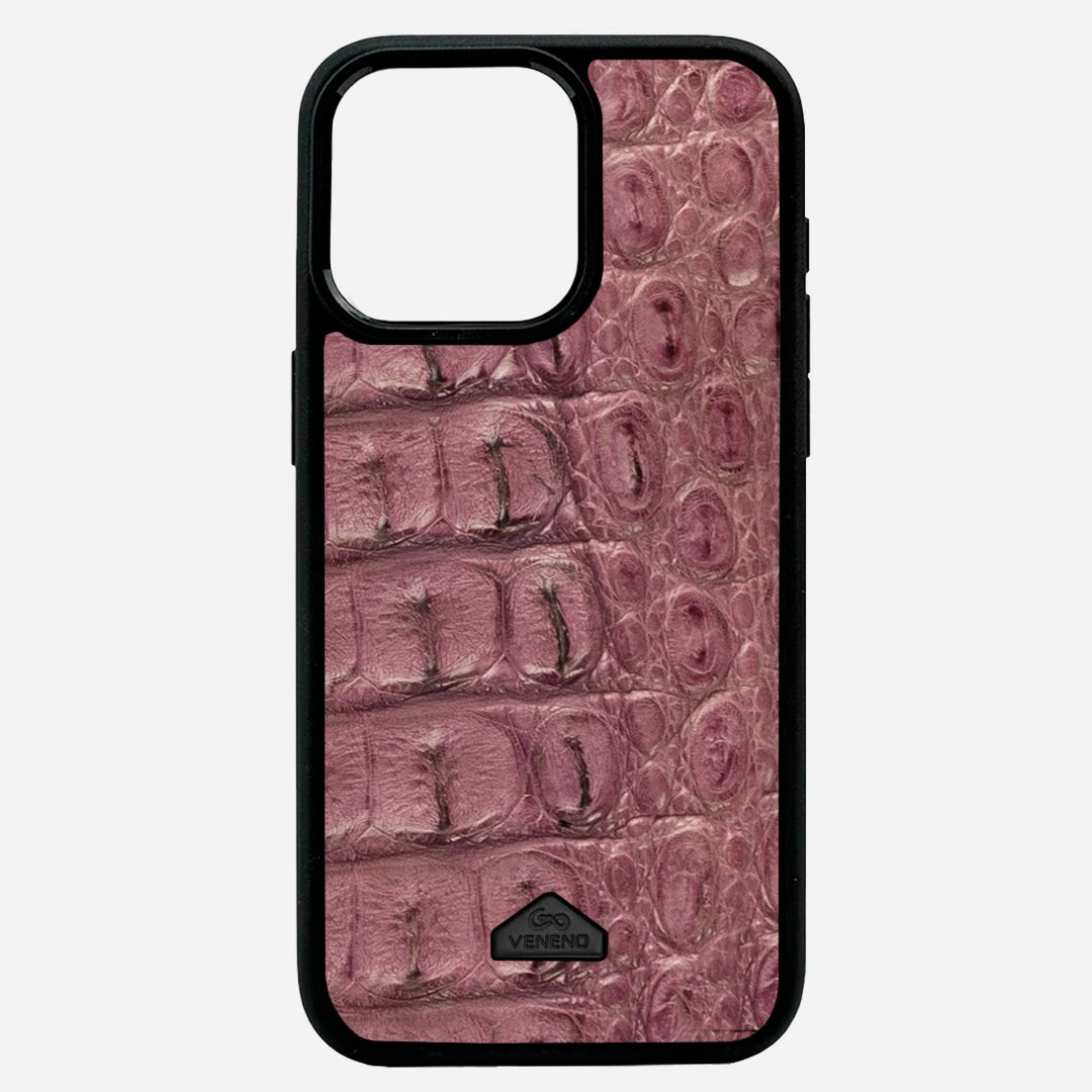 Funda iPhone 14 Pro Max Illuminati Billionaire Croc Lilac