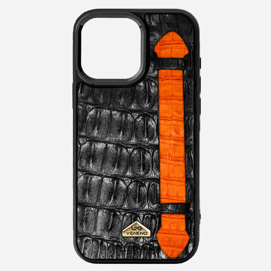 Funda iPhone 16 Pro Max - StrapX Tangerine Noir