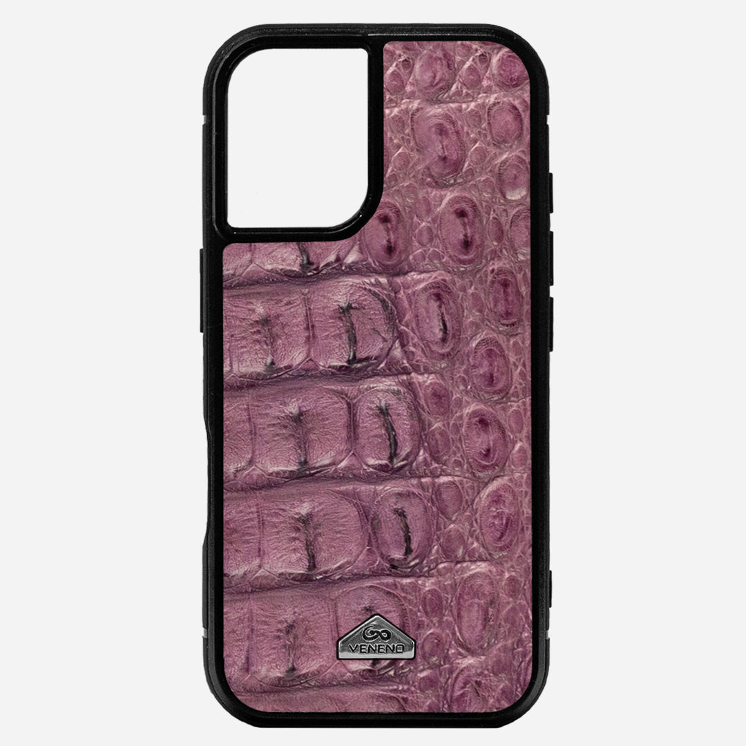 Funda iPhone 16 Billionaire Croc Lilac