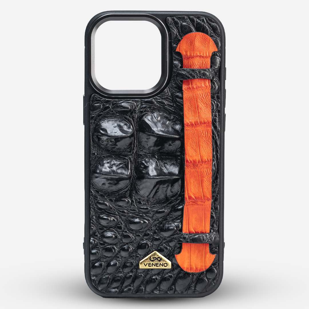 Funda iPhone 16 Pro Max - StrapX Ultimate Tangerine Noir