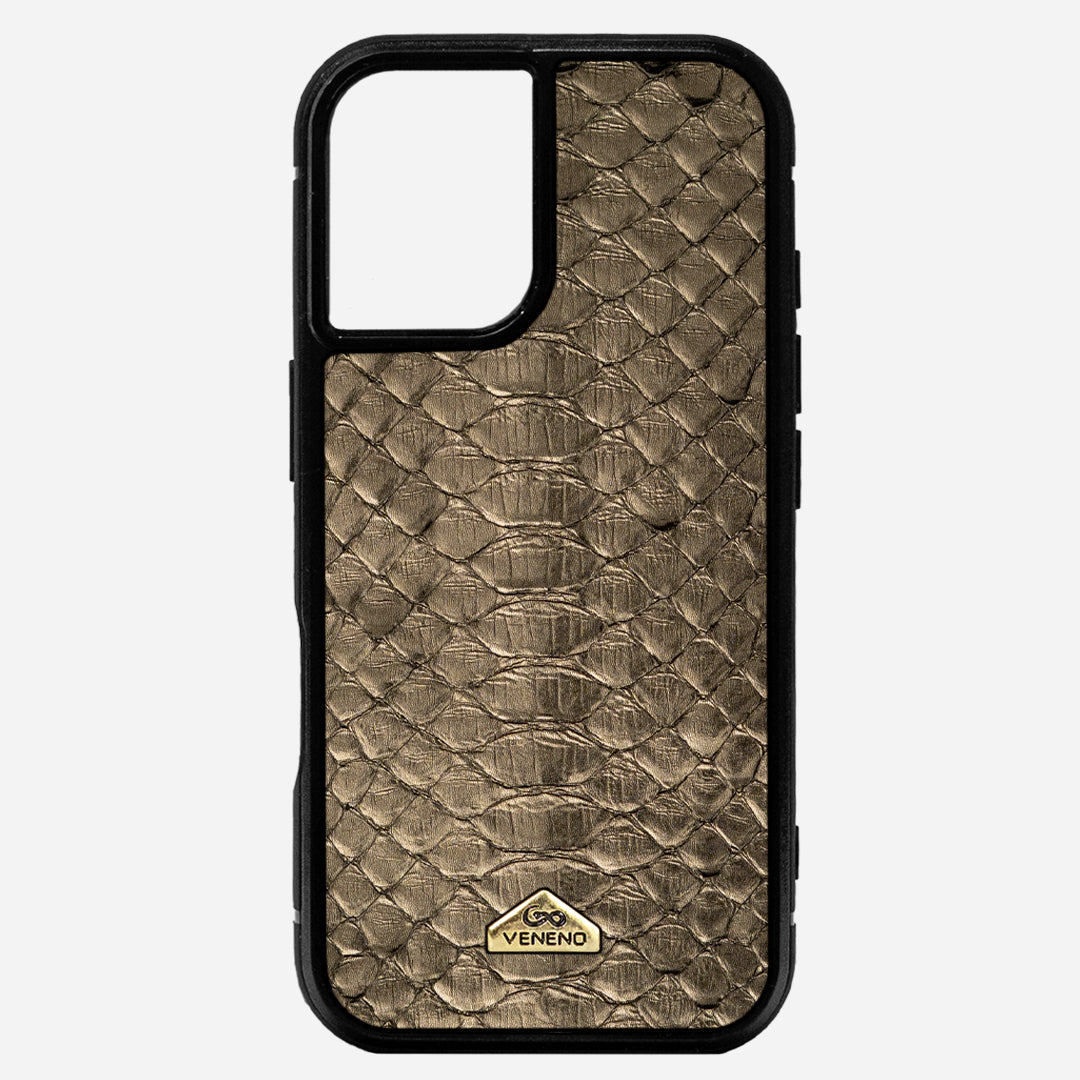 Funda iPhone 16 Plus Python Sahara Gold