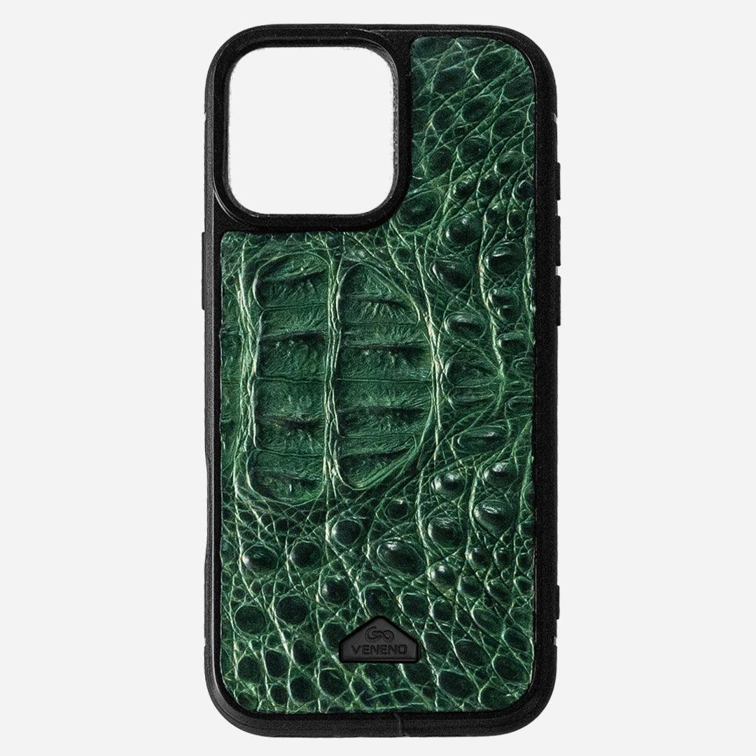 Funda iPhone 14 Pro Max Phantom Croc Green