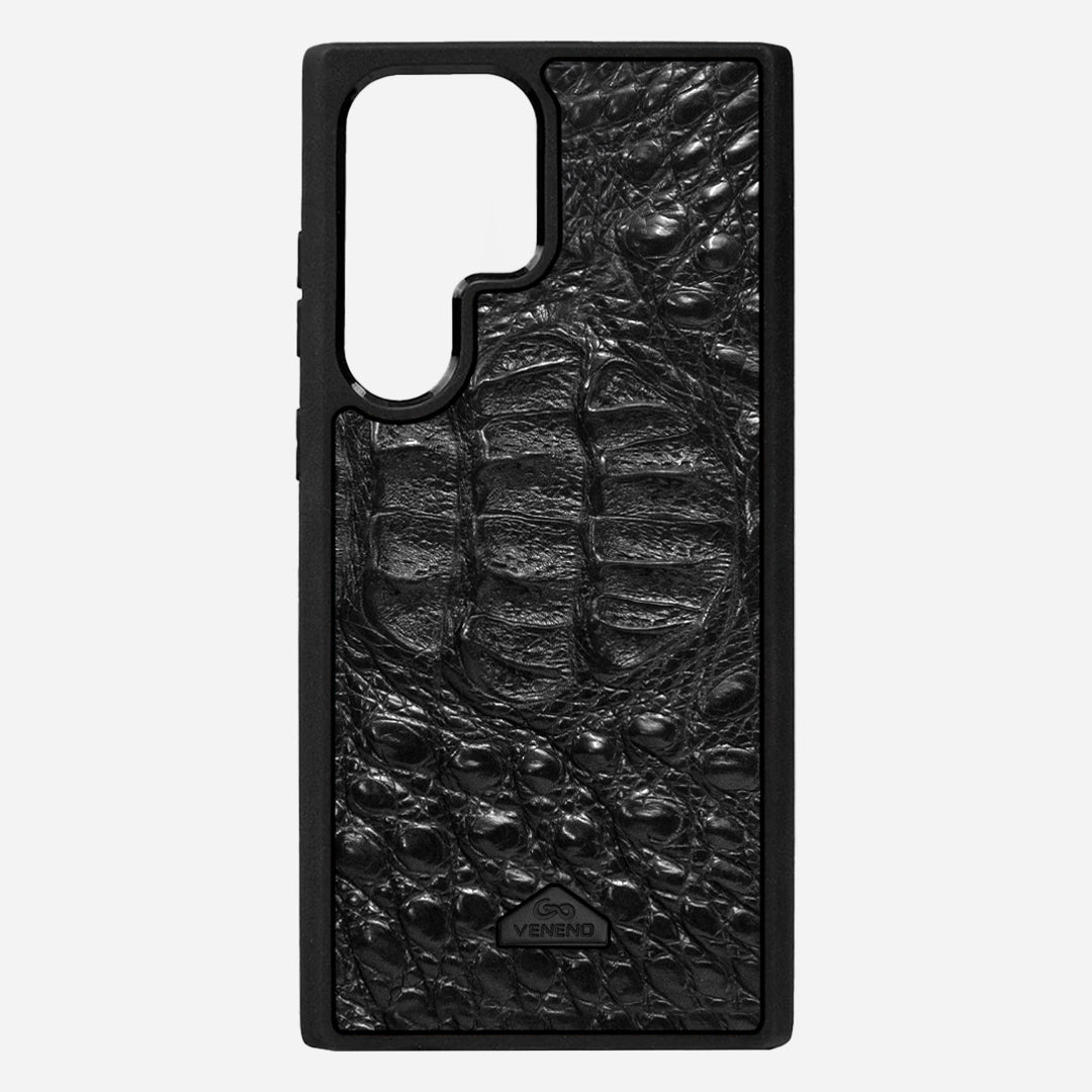 Funda S22 Ultra Phantom Croc Black