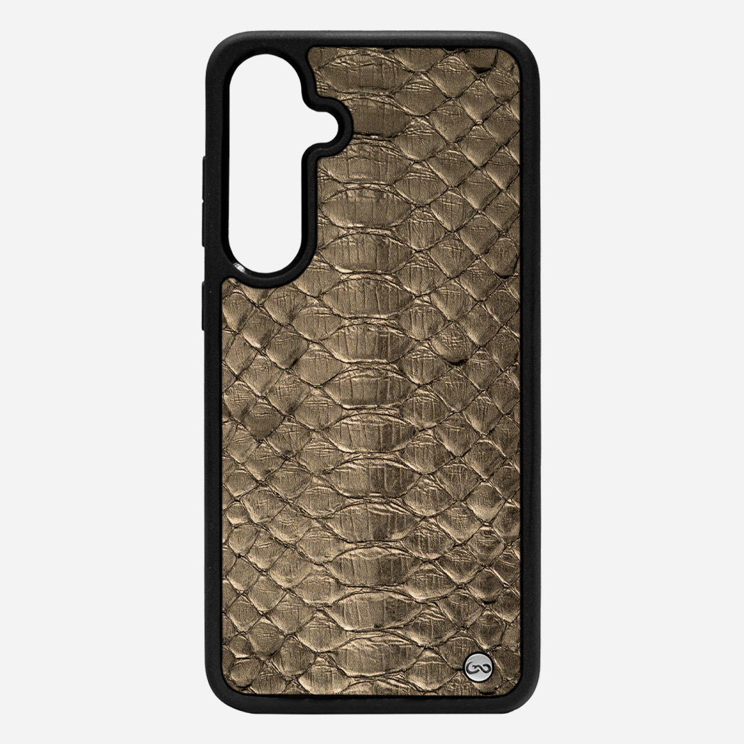 Funda S24 Plus Python Sahara Gold